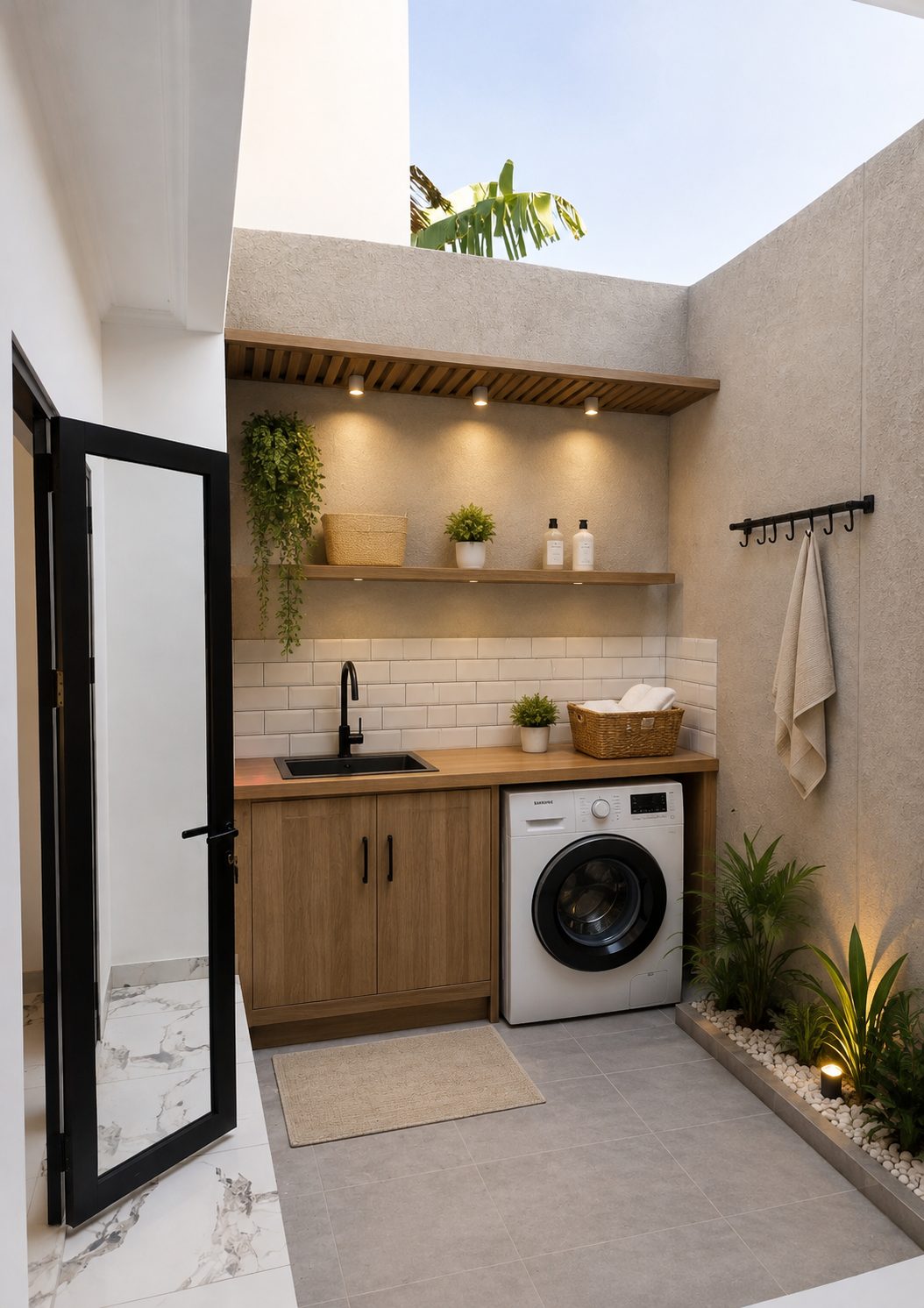 Nura Residence - Laundry Area
